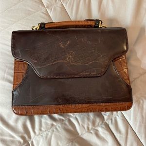 Vintage BelleRose Leather Bag